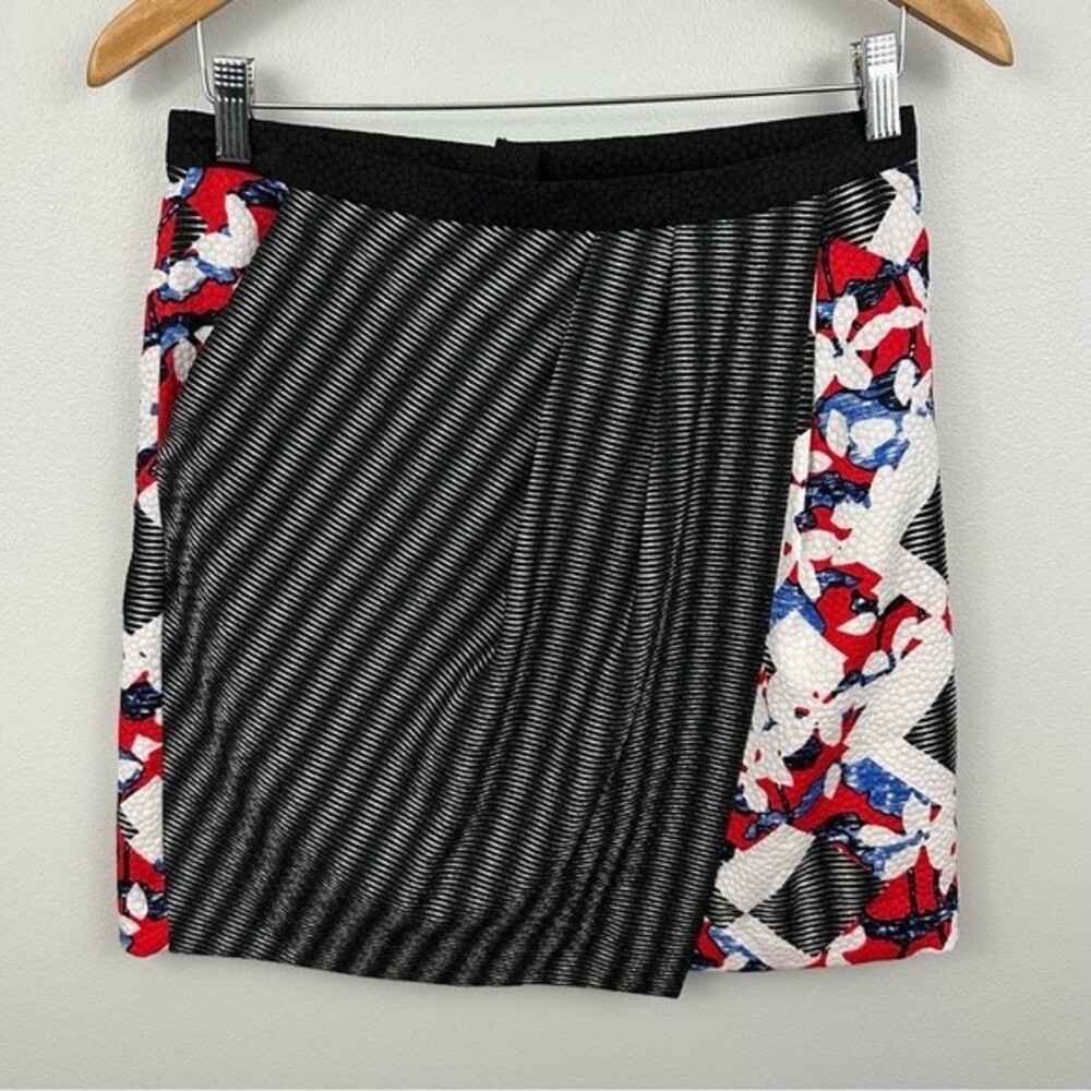 Peter Pilotto For Target Floral Mini Skirt Size 8 Chic Cute Maximalist Pretty